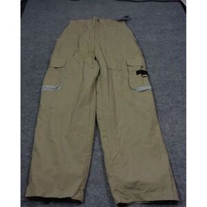 Vintage Bum Equipment Pants Men's 32 Beige Cargo Paratrooper Baggy 90s Lined
